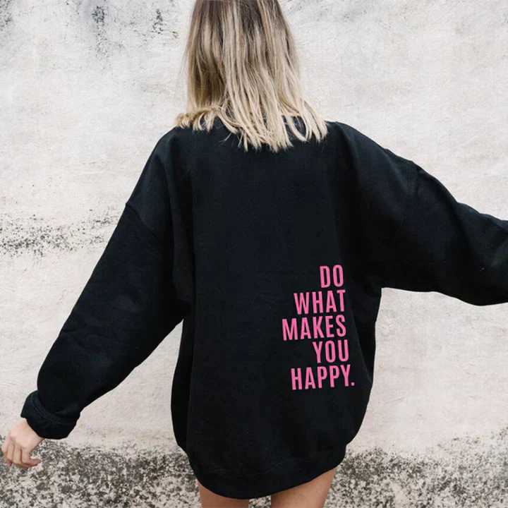 Margarete | Sweat à capuche long pour femme | Chaud