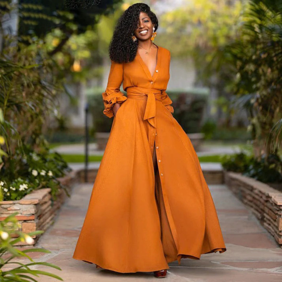 Valeska | Robe longue d'été pour femmes | Maxi