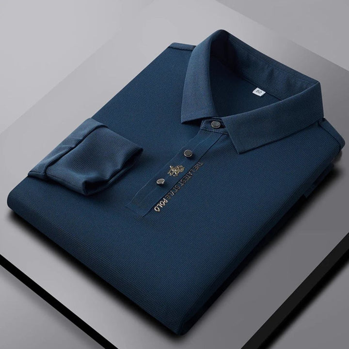 Tom | Polo Homme Manches Longues Élégant