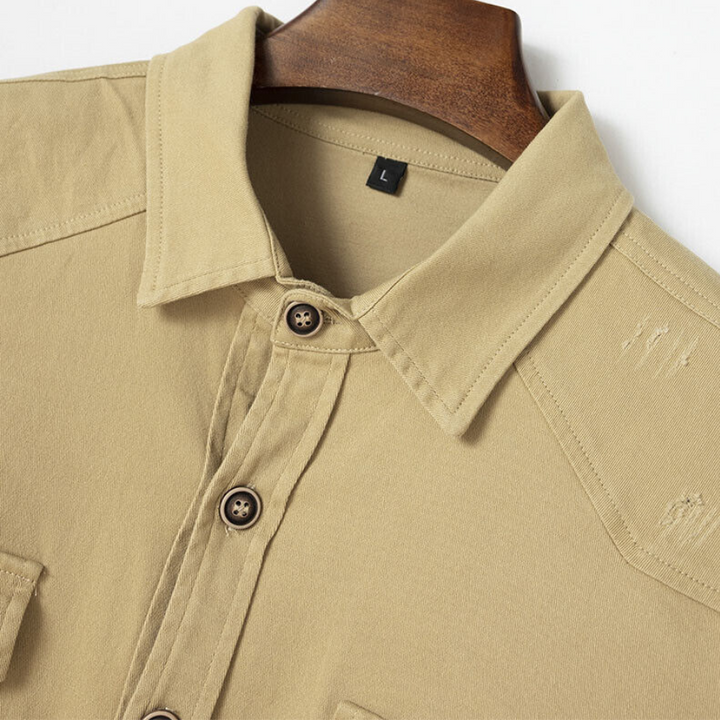 Riccardo | Chemise de printemps pour hommes | Manches longues