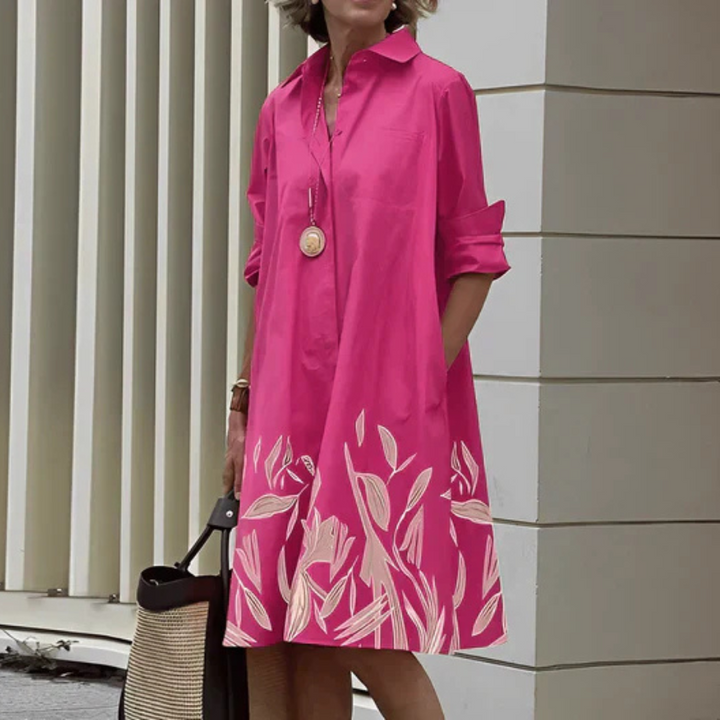 Auriane | Robe de cocktail d'été pour femme | Longue
