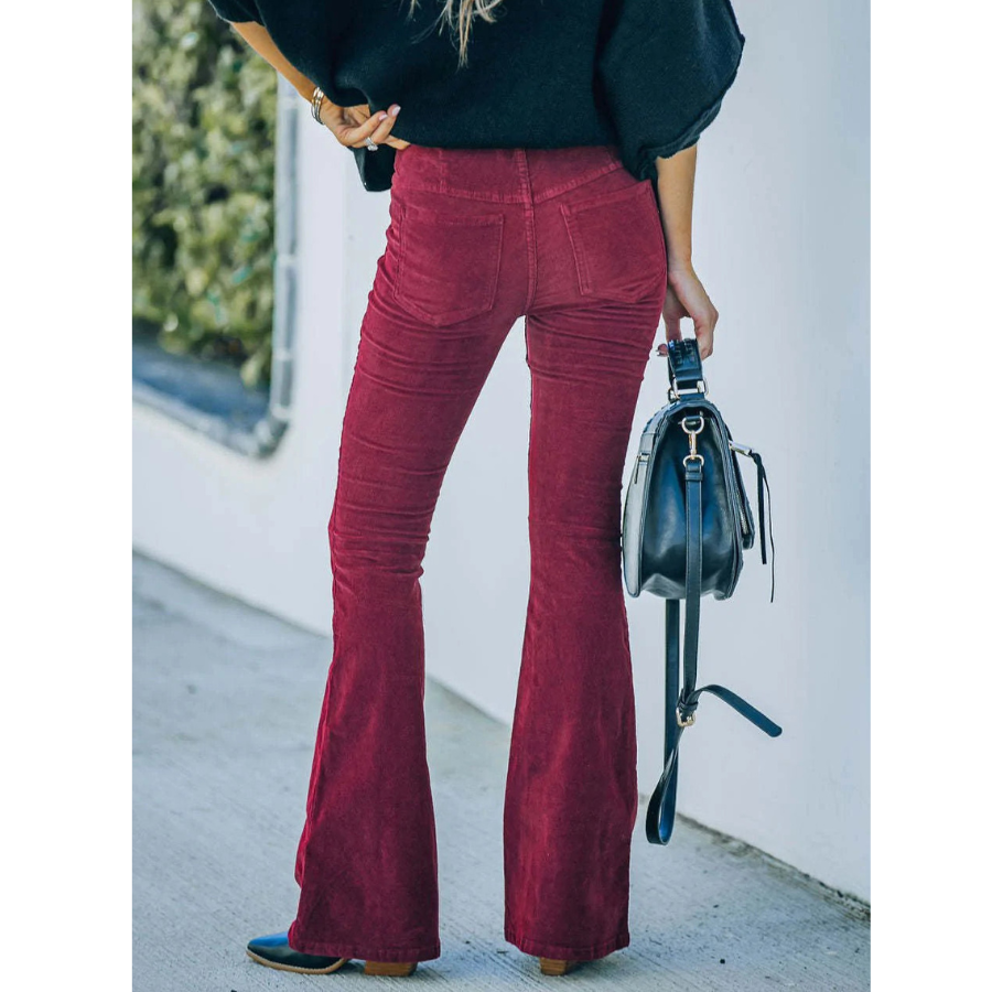 Blair | Pantalon flare pour femmes | Taille Haute