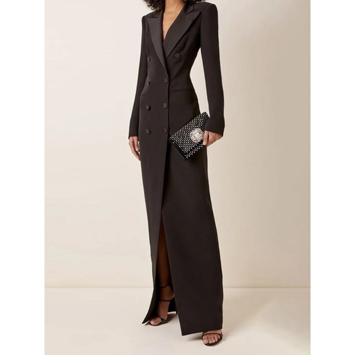 Eline | Robe de soirée avec veste en couches pour femme | Parfaite pour les événements