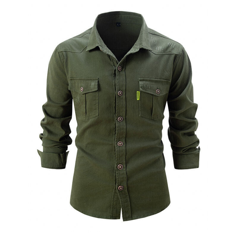 Riccardo | Chemise de printemps pour hommes | Manches longues