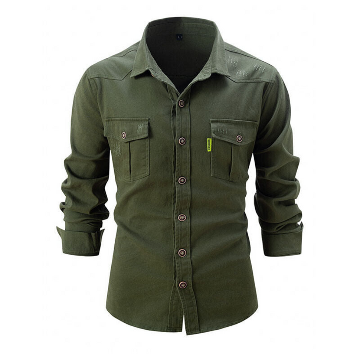 Riccardo | Chemise de printemps pour hommes | Manches longues