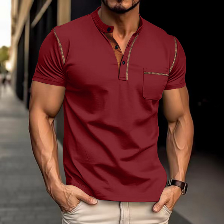 Virgil | Polo manche courte pour hommes | Été