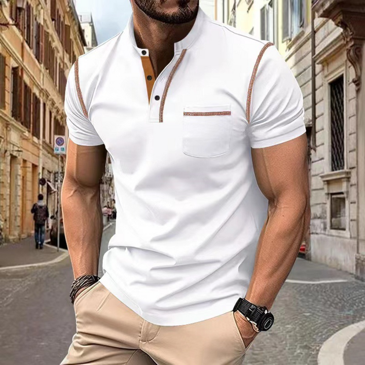 Virgil | Polo manche courte pour hommes | Été