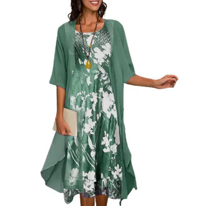 Waltraud | Robe Cardigan De Soirée Pour Femmes | Midi