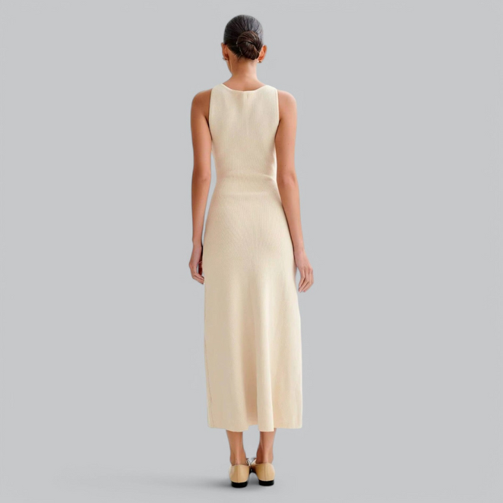 Jasmine | Robe de soirée sans manches pour femme | Maxi