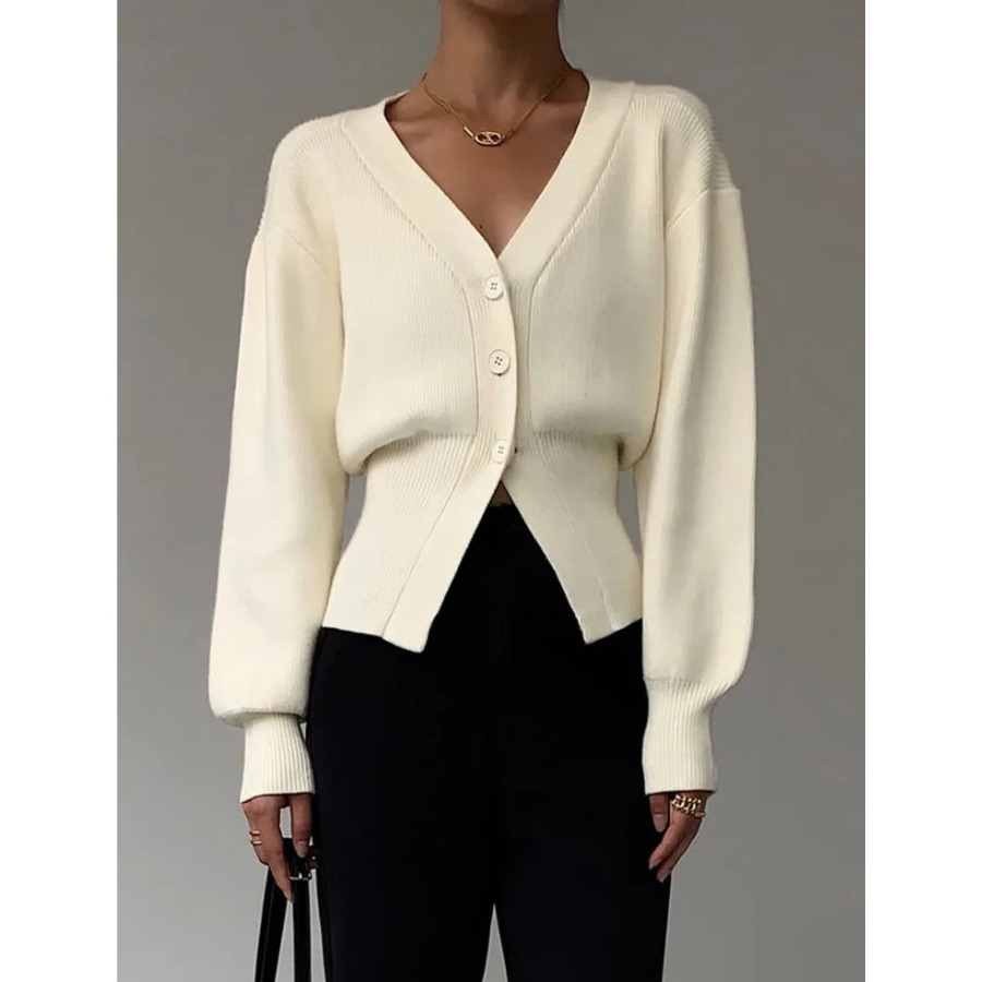 Lucille | Cardigan Femme à Col V | Confort