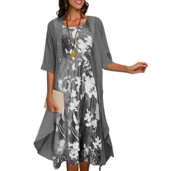 Waltraud | Robe Cardigan De Soirée Pour Femmes | Midi