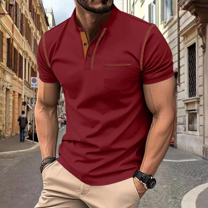 Virgil | Polo manche courte pour hommes | Été