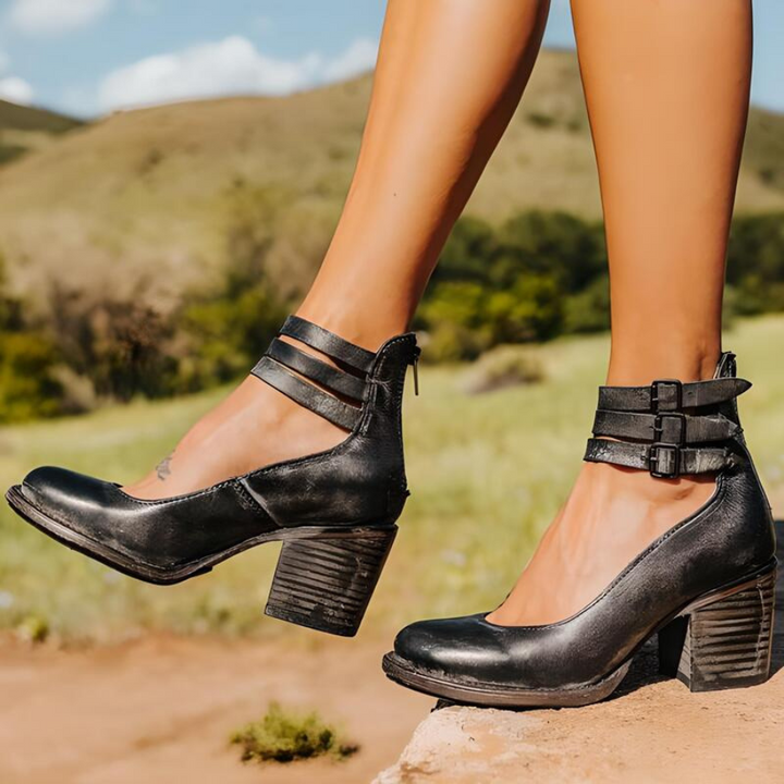 Nina | Bottes Vintage pour femme | Confort