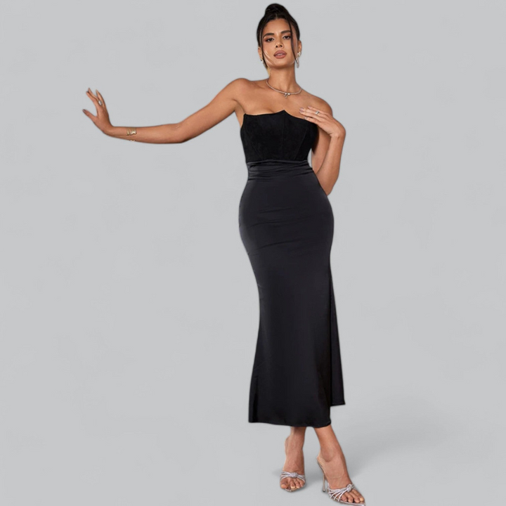 Rugiada | Robe de soirée longue pour femme | Maxi