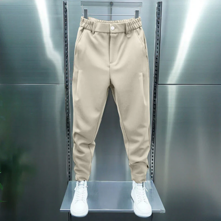 Louka | Pantalon Homme Plissé Style Sport