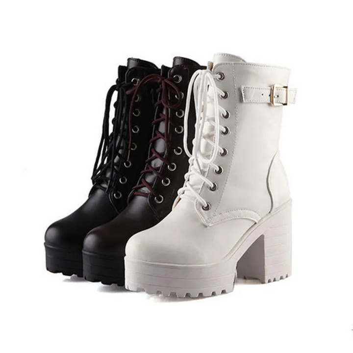 Sidonie | Bottines à lacets pour femme | Orthopédique