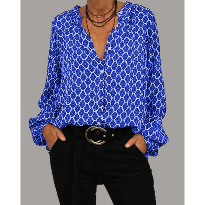 Lucienne | Blouse à manches longues pour femmes | Élégante