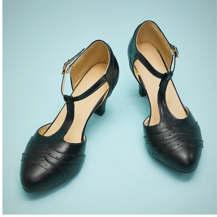 Délia | Escarpins avec talons pour femme | Vintage