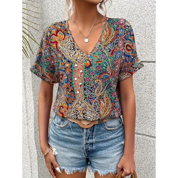 Coline | T-shirt vintage pour Femme | Coloré