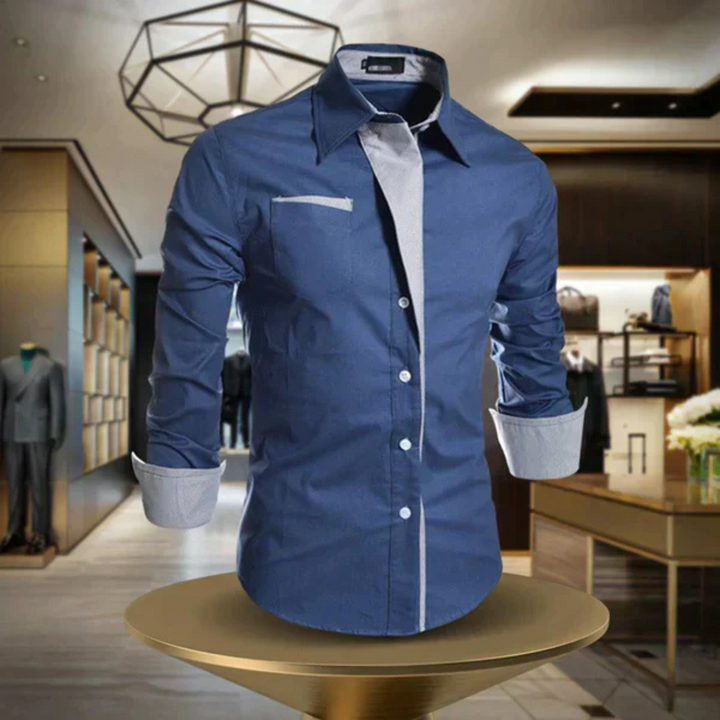 Augustin | Chemise manche longue pour hommes | Premium