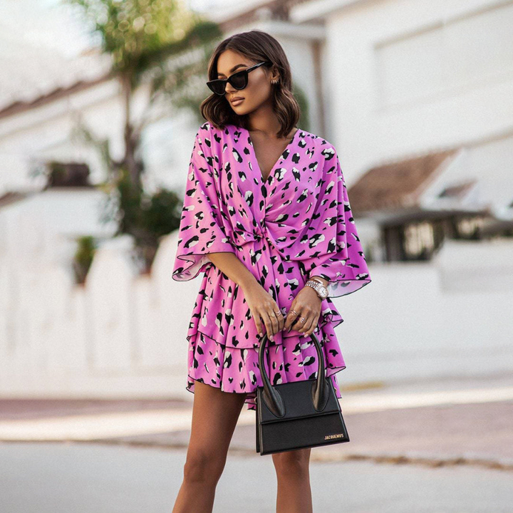Hazel | Robe de cocktail d'été pour femme | Mini