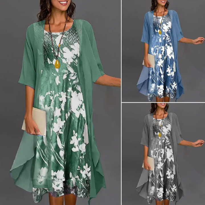 Waltraud | Robe Cardigan De Soirée Pour Femmes | Midi