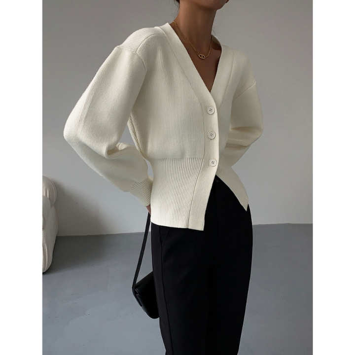 Lucille | Cardigan Femme à Col V | Confort