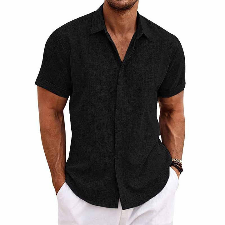 Vasco | Chemise manche courte pour hommes | Été