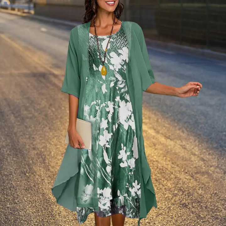 Waltraud | Robe Cardigan De Soirée Pour Femmes | Midi