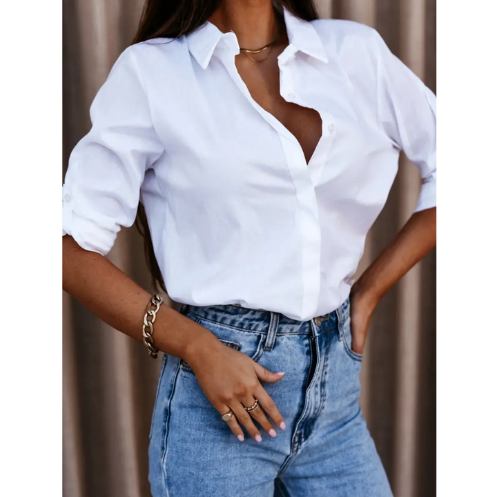 Caroline | Chemise manche longues pour Femme | Élégante