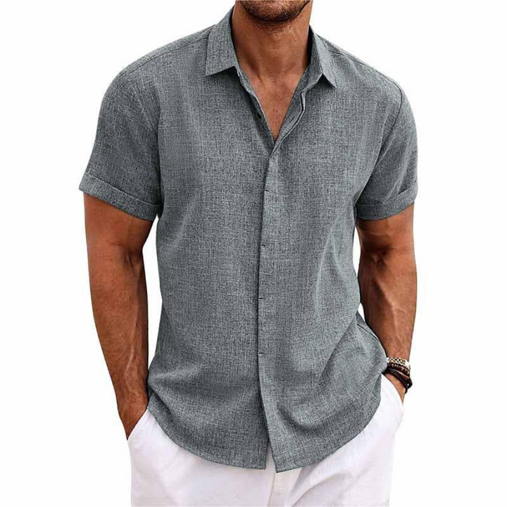 Vasco | Chemise manche courte pour hommes | Été