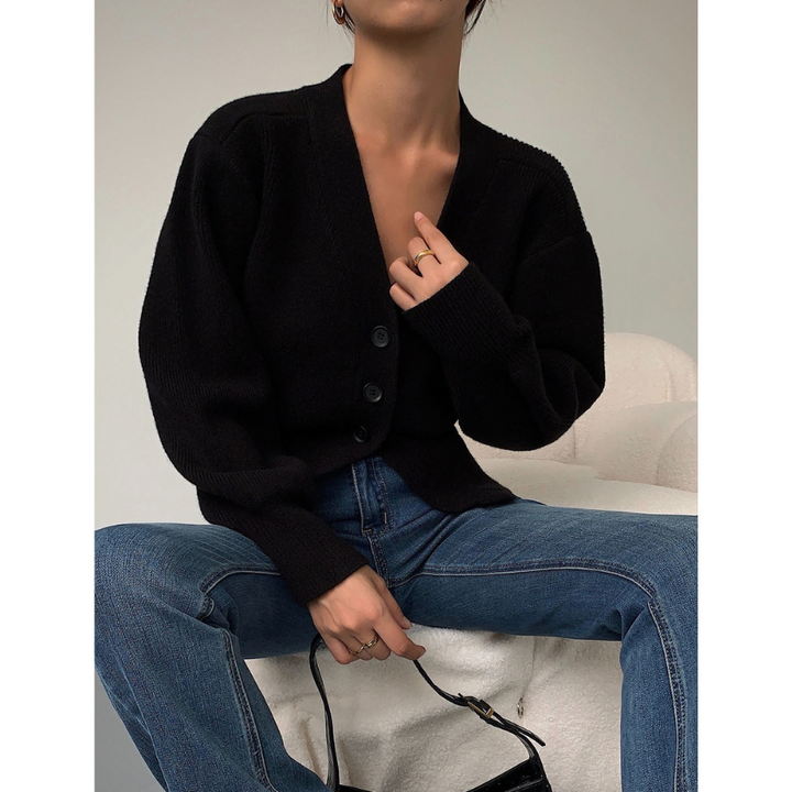 Lucille | Cardigan Femme à Col V | Confort