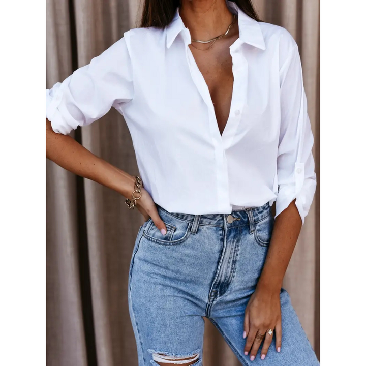 Caroline | Chemise manche longues pour Femme | Élégante