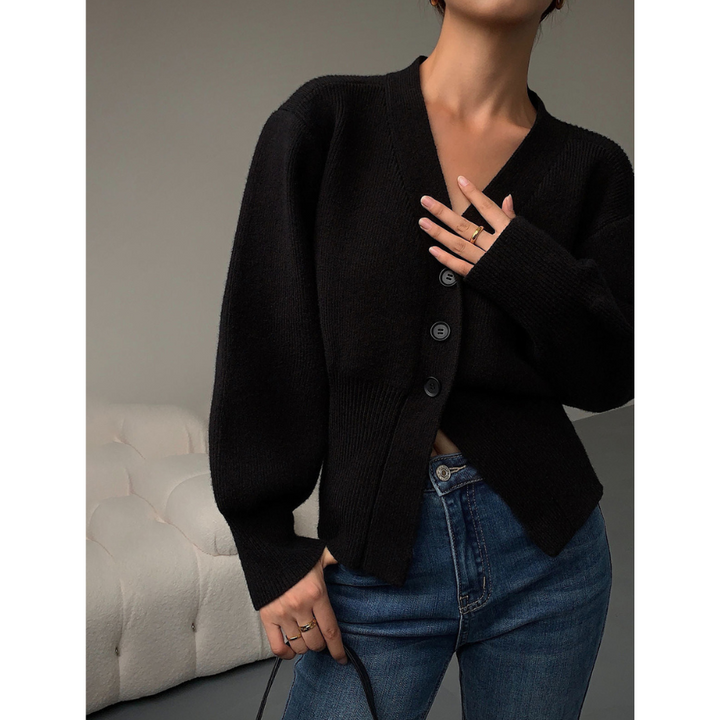 Lucille | Cardigan Femme à Col V | Confort