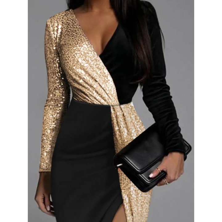 Giada | Robe À Sequins Pour Femme | Midi