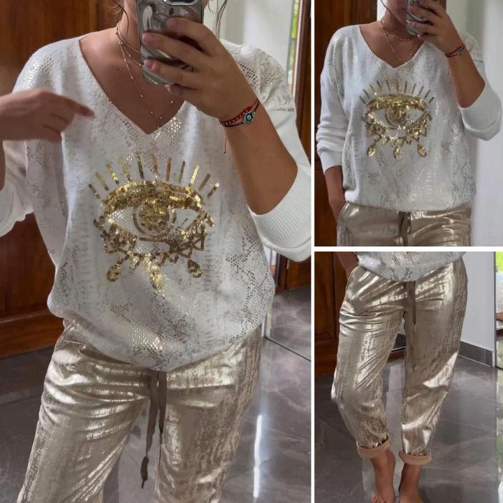 Catalina | Ensemble Chemisier Et Pantalon pour femme