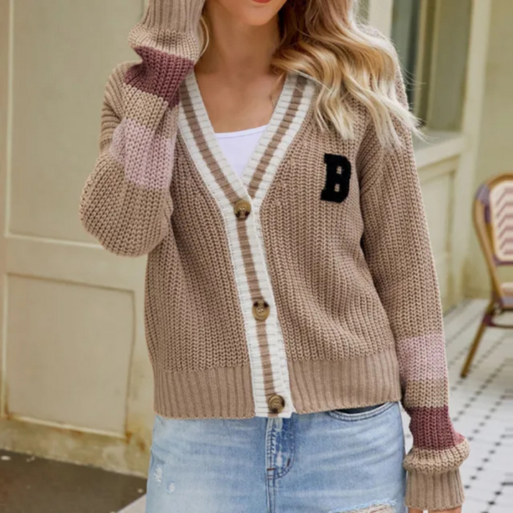 Mirella | Cardigan boutonné pour Femme | Confortable