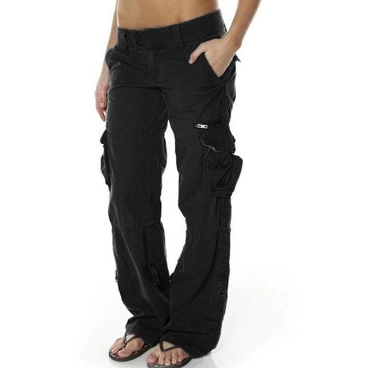 Armina | Joggers cargo pour femme | Noir