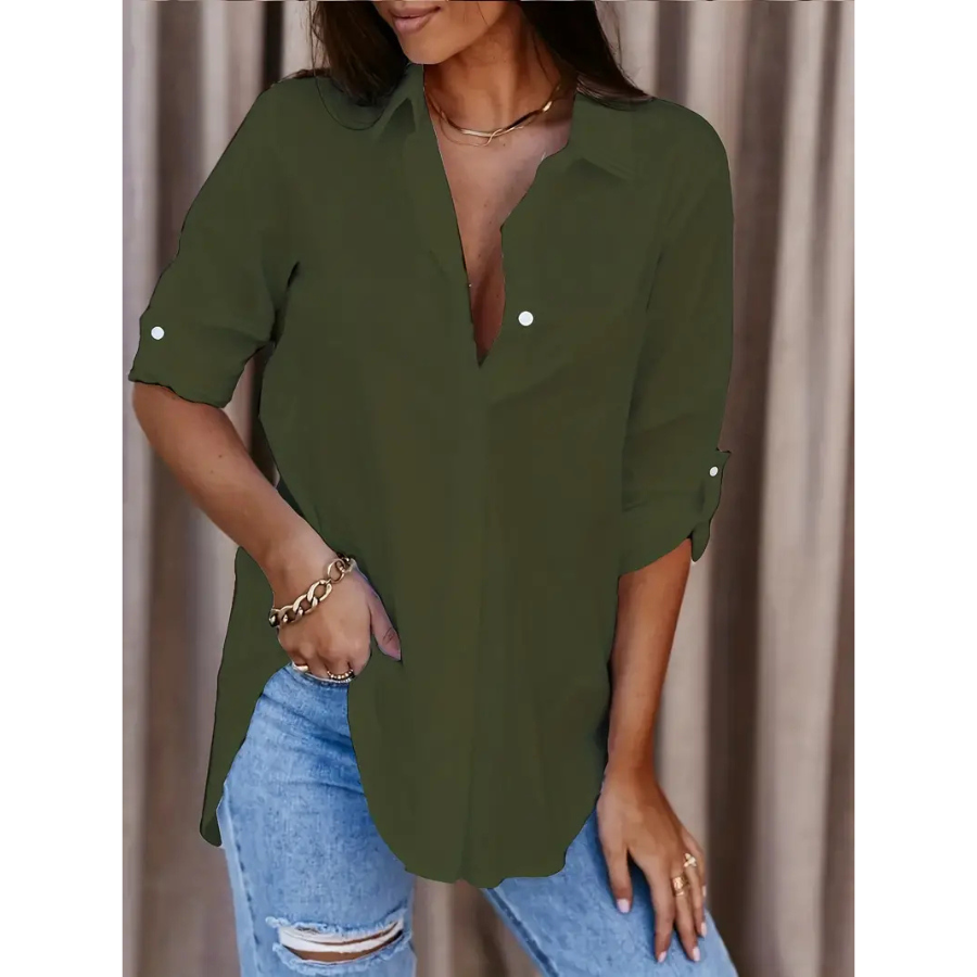 Caroline | Chemise manche longues pour Femme | Élégante