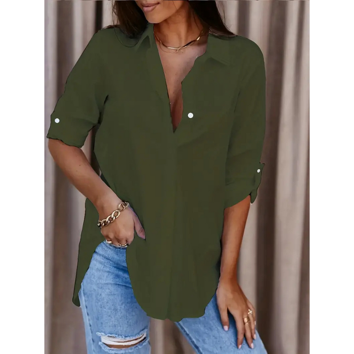 Caroline | Chemise manche longues pour Femme | Élégante