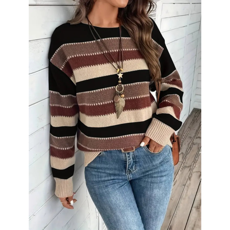Solange | Pull coloré pour femme | Chaud