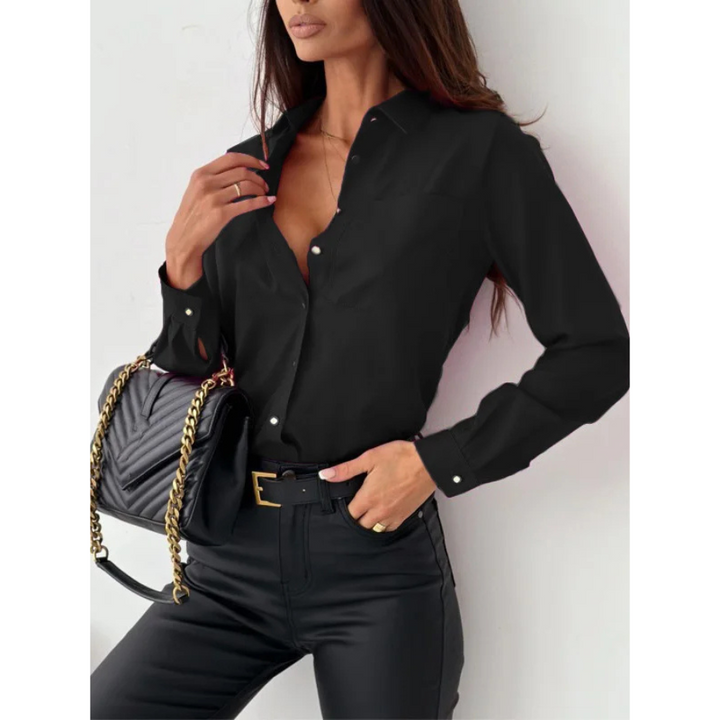 Éléonore | Chemise manche longue pour femme | Élégant