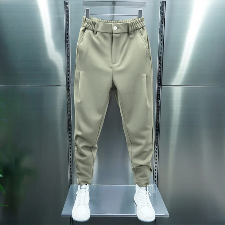 Louka | Pantalon Homme Plissé Style Sport