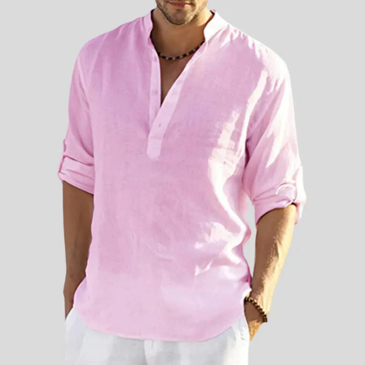 Theo | Chemise En Lin Pour Hommes | Été
