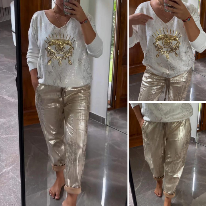 Catalina | Ensemble Chemisier Et Pantalon pour femme