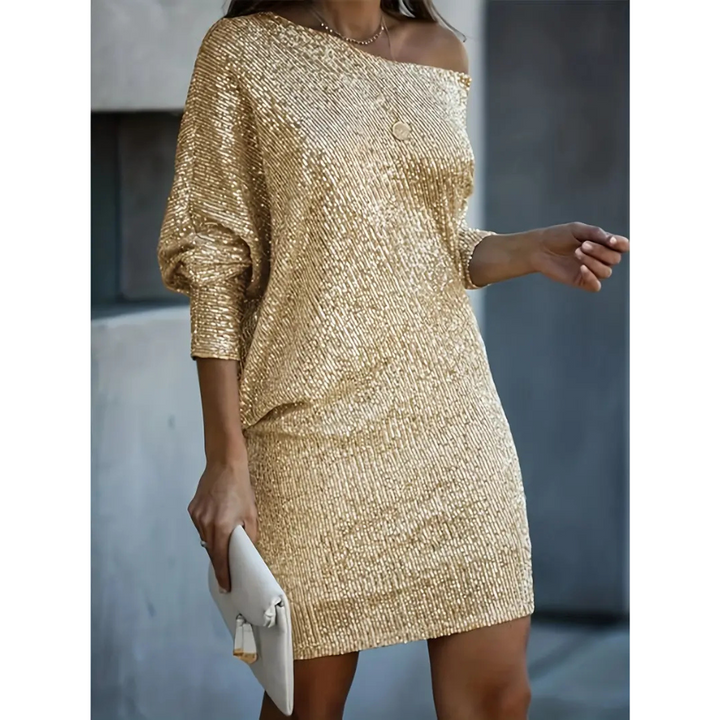 Marta | Robe de soirée à paillettes pour femme | Mini