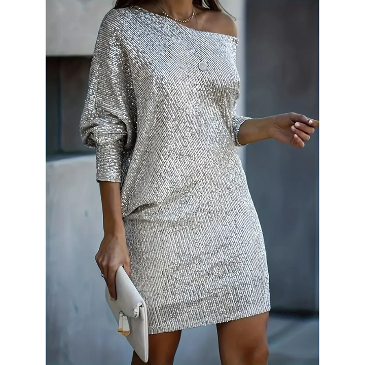 Marta | Robe de soirée à paillettes pour femme | Mini