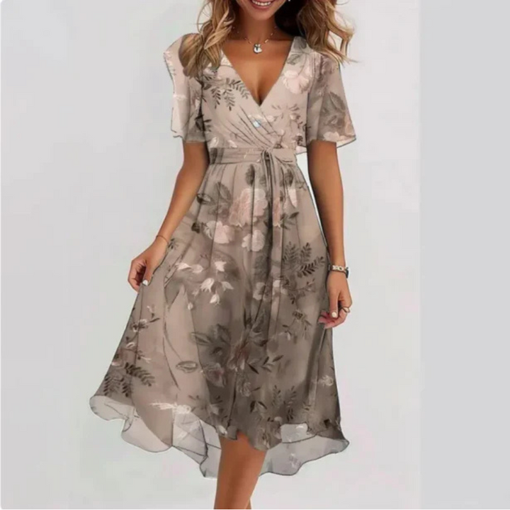 Romy | Robe de cocktail d'été pour femme | Maxi