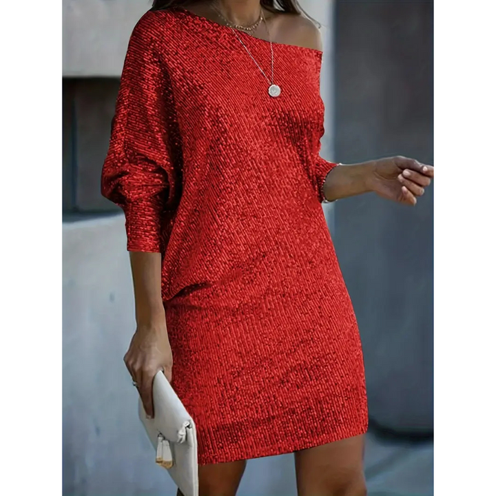 Marta | Robe de soirée à paillettes pour femme | Mini
