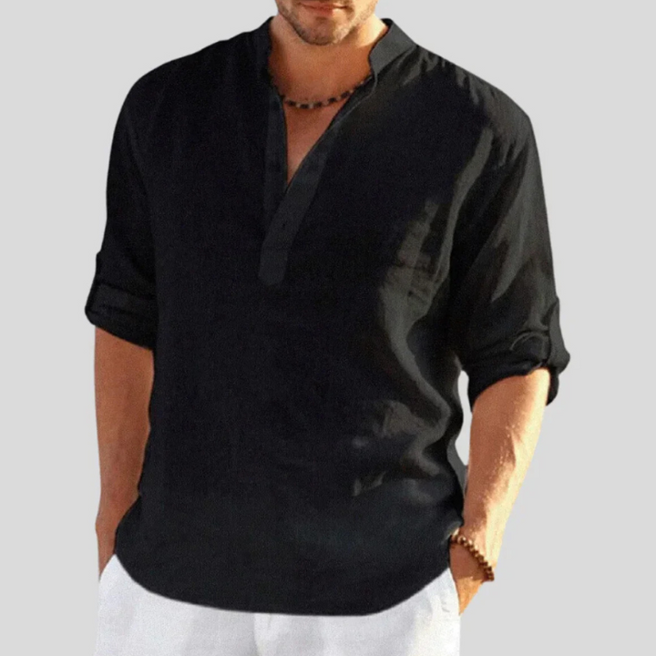 Theo | Chemise En Lin Pour Hommes | Été